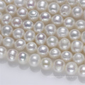 11-12mm Large Hot Sale Natural Real Collier de perles d&#39;eau douce Strand